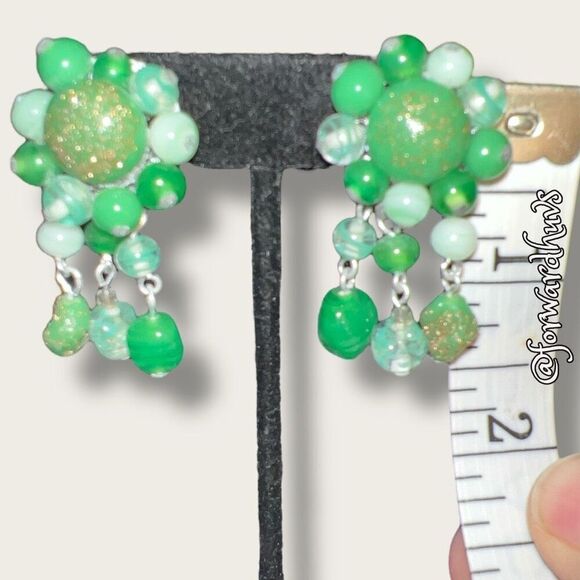 Antique Earrings - Unmarked, Excellent Vintage Condition - Picture 5 of 7